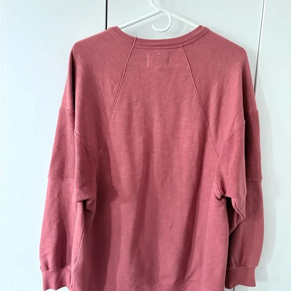 Madewell Rusty Red Crewneck Sweater Relaxed Fit - Picture 5 of 5